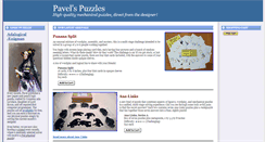 Desktop Screenshot of pavelspuzzles.com